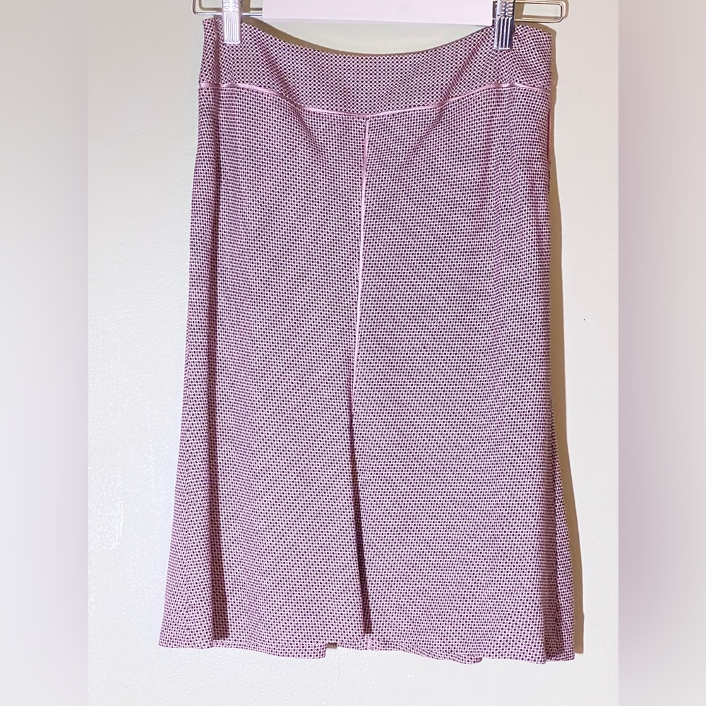 Ann Taylor tweed pink skirt in wool Size 2P NWOT